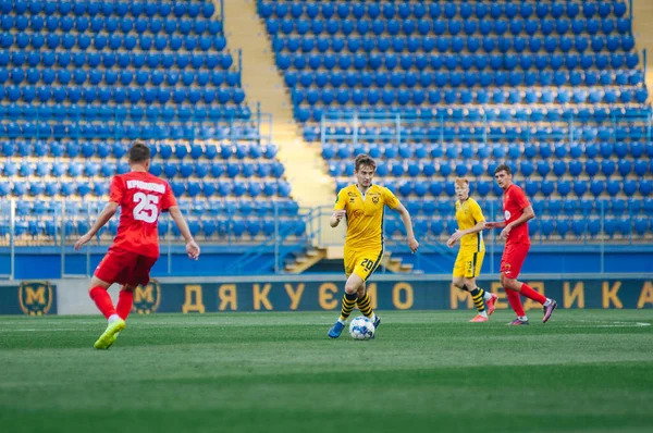 Charków Ukraina Czerwca 2020 Mecz Piłki Nożnej Ukrainy Pfl Metallist — Zdjęcie stockowe