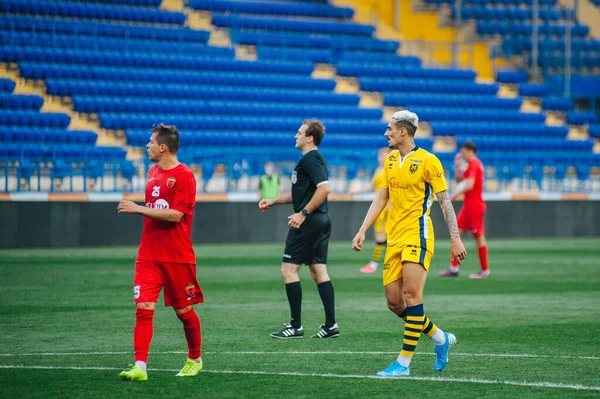 Kharkiv Ukraina Juni 2020 Fotbollsmatch Ukraina Pfl Metallist 1925 Metallurg — Stockfoto