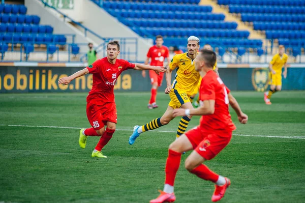 ハリコフ ウクライナ 2020年6月24日 ウクライナのサッカー試合 Pfl Metalist 1925 Metalurg — ストック写真