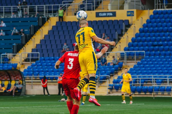 Kharkiv Ukraina Juni 2020 Fotbollsmatch Ukraina Pfl Metallist 1925 Metallurg — Stockfoto