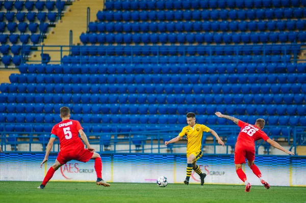 Kharkiv Ucrânia Junho 2020 Jogo Futebol Ucrânia Pfl Metallist 1925 — Fotografia de Stock