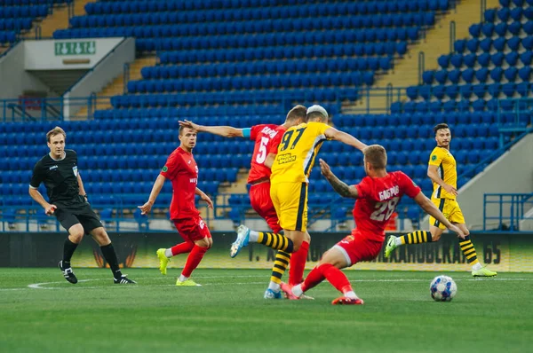 Kharkiv Ukraina Juni 2020 Fotbollsmatch Ukraina Pfl Metallist 1925 Metallurg — Stockfoto