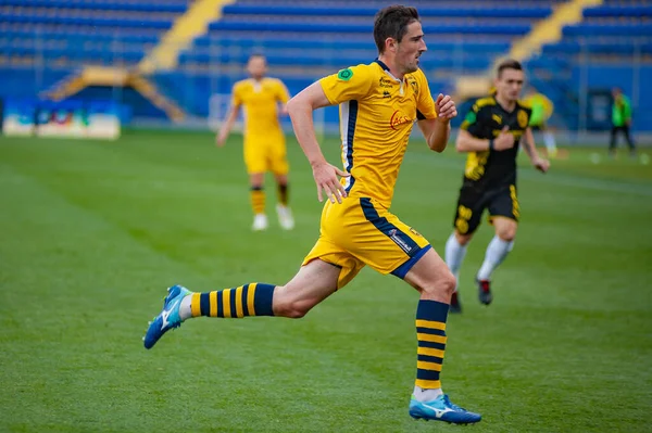 Kharkiv Ukrajina Května 2019 Fotbalový Zápas Pfl Metallist 1925 Ruch — Stock fotografie