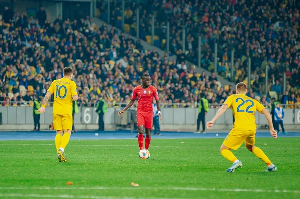 Kiev Ukraina Oktober 2019 Professionell Fotbollsspelare Bruma Uefa Euro 2020 — Stockfoto
