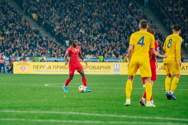 Kiev Ukraina Oktober 2019 Professionell Fotbollsspelare Bruma Uefa Euro 2020 — Stockfoto