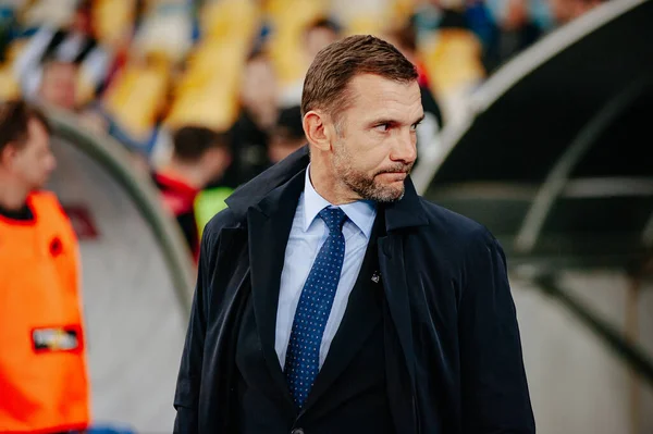 Kiew Ukraine Oktober 2019 Andrij Schewtschenko Trainer Manager Der Ukrainischen — Stockfoto