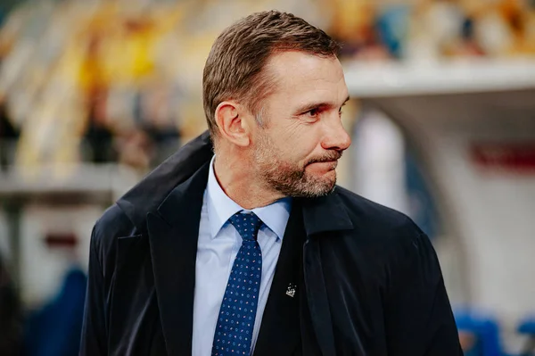 Kiew Ukraine Oktober 2019 Andrij Schewtschenko Trainer Manager Der Ukrainischen — Stockfoto