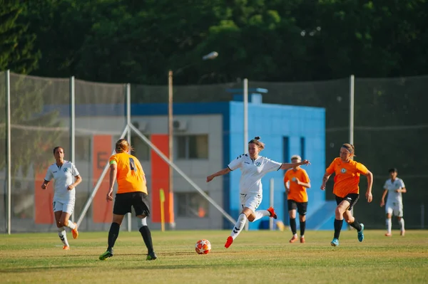 Kharkiv Ukraine July 2020 Football Match Ukraine League Zhitlobud Mariupol — Stock Photo, Image