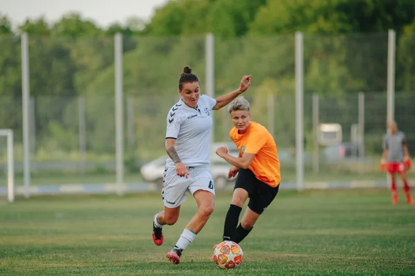 Kharkiv Ukraine Juli 2020 Voetbalwedstrijd Van Oekraïense Competitie Zhitlobud Mariupol — Stockfoto