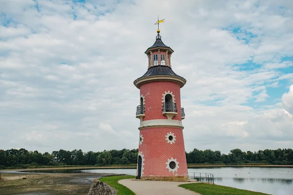 Moritzburg Tyskland September 2016 Solnedgång Vid Fyr Majestätiska Barock Slott — Stockfoto