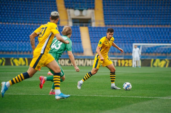 Kharkiv Ucrânia Julho 2020 Jogo Futebol Pfl Metallist 1925 Avangard — Fotografia de Stock