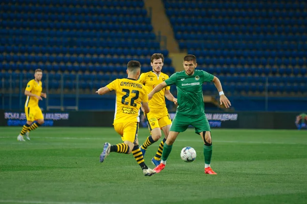 Kharkiv Ukraine Lipiec 2020 Mecz Piłki Nożnej Pfl Metallist 1925 — Zdjęcie stockowe