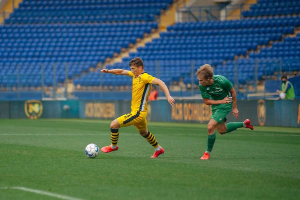 Kharkiv Ukraine Juli 2020 Voetbalwedstrijd Van Pfl Metallist 1925 Avangard — Stockfoto