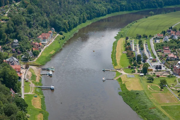 Dresden Almanya Mayıs 2019 Sakson Sviçre Ulusal Parkı Saksonya Almanya — Stok fotoğraf