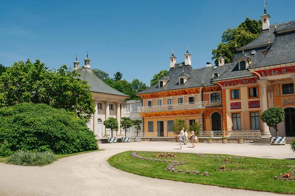 Dresden Tyskland Juni 2019 Slott Pillnitz Schloss Pillnitz Nära Dresden — Stockfoto