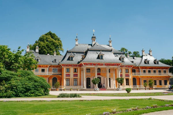 Dresden Tyskland Juni 2019 Slott Pillnitz Schloss Pillnitz Nära Dresden — Stockfoto