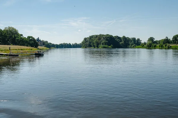 Rivière Elbe Mai — Photo