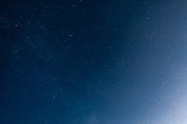 Astronomi. Yıldızlı gece gökyüzü dokusu