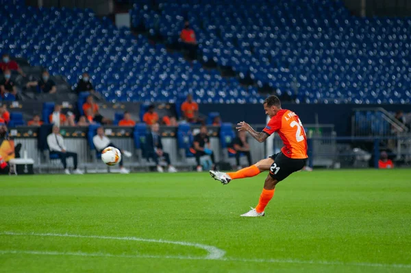 Gelsenkirchen Alemania Agosto 2020 Alan Patrick Durante Acción Partido Fútbol —  Fotos de Stock