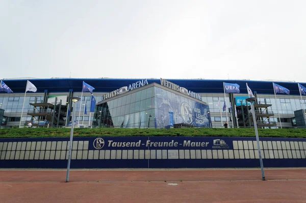 Gelsenkirchen Alemanha Agosto 2020 Ventils Arena Estádio Schalke Antes Jogo — Fotografia de Stock