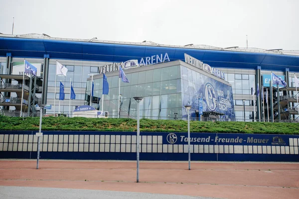 Gelsenkirchen Alemanha Agosto 2020 Ventils Arena Estádio Schalke Antes Jogo — Fotografia de Stock