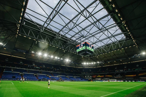 Gelsenkirchen Németország 2020 Augusztus Ventils Arena Vagy Schalke Stadion League — Stock Fotó