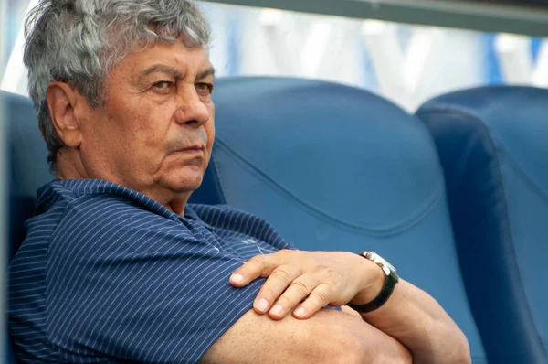 Kyiv Ukraine Serca 2020 Mircea Lucescu Głównym Trenerem Dynamo Kijów — Zdjęcie stockowe