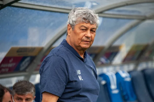 Kiew Ukraine August 2020 Mircea Lucescu Wird Trainer Von Dynamo — Stockfoto