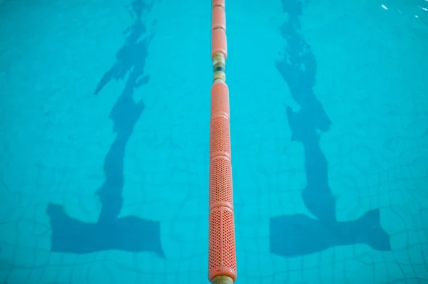 Piscina Deportiva Caminos Natación Divididos Para Nadadores — Foto de Stock