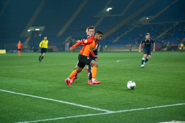 Kharkiv Ucrania Marzo 2020 Tete Centrocampista Shakhtar Donetsk Acción Durante —  Fotos de Stock