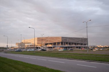 Lviv, Ukrayna - 03 Eylül 2020: UEFA Uluslar Ligi Ukrayna-İsviçre maçı