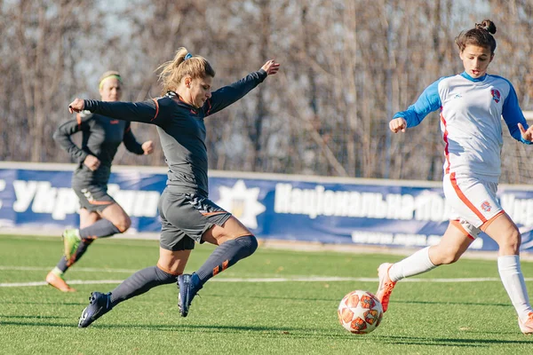 Kharkiv Ukraine Novembre 115 2019 Match Championnat Féminin Ukrainien Zhilstroy — Photo