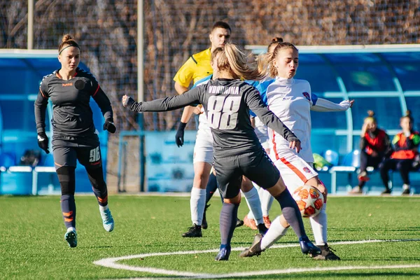 Kharkiv Ucrania 115 Noviembre 2019 Partido Del Campeonato Femenino Ucraniano — Foto de Stock