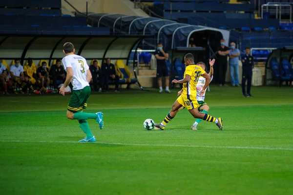 Kharkiv Ucrânia Setembro 2020 Lukas Ventura Ação Durante Jogo Futebol — Fotografia de Stock