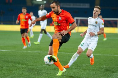 Kharkiv, Ukrayna - 27 Eylül 2019: UPL Shakhtar Vorskla maçında