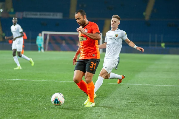 Kharkiv, Ukrayna - 27 Eylül 2019: UPL Shakhtar Vorskla maçında