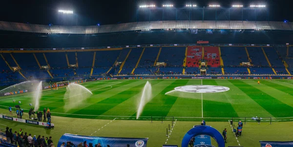 우크라이나 하르키우 2018 맨체스터 리스트 경기장에서 경기장과의 — 스톡 사진