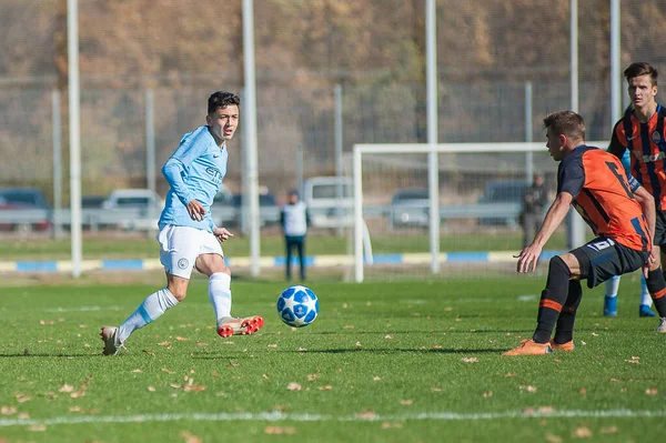 Kharkiv Ukraine Octobre 2018 Ian Carlo Poveda Lors Match Uefa — Photo