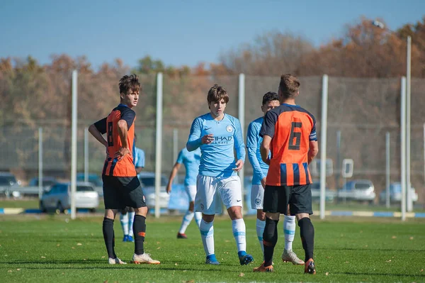 Kharkiv Ucrania Octubre 2018 Adrian Bernabe Durante Partido Liga Campeones —  Fotos de Stock