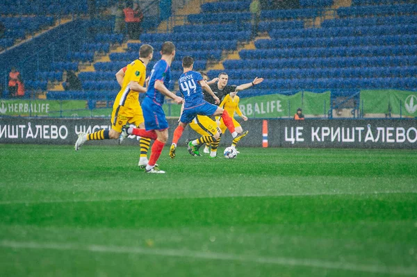 Kharkiv Ukrajna Október 2019 Match Ukraine Profesional League Metallist 1925 — Stock Fotó