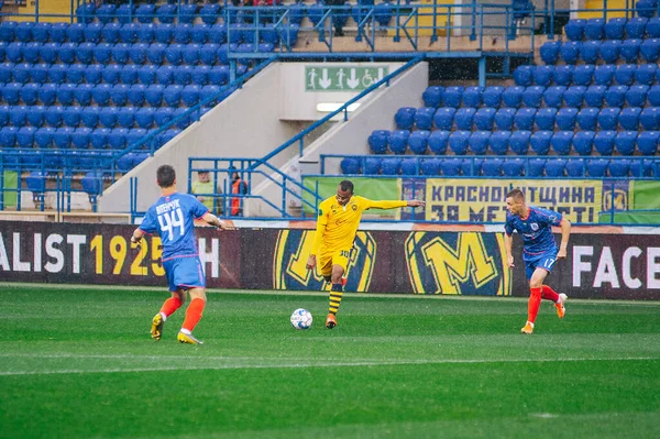 Kharkiv Ucrania Octubre 2019 Partido Liga Profesional Ucrania Metallist 1925 —  Fotos de Stock