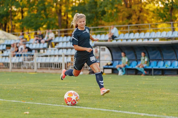 Kharkiv Ukraine Septembre 2019 Match Premier League Féminine Ukrainienne Zhilstroy — Photo