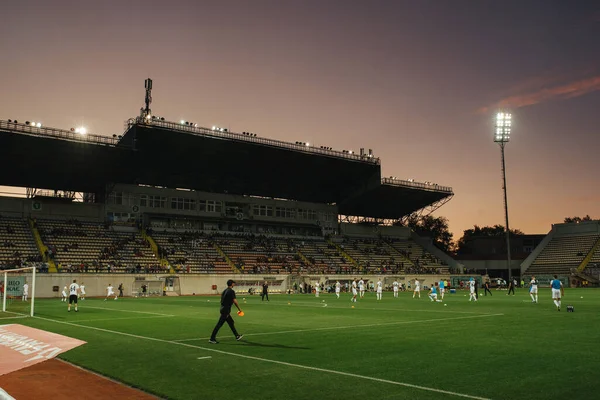 Zaporizhia Ukraine August 2019 General View Stadium Slavutych Arena Uefa — Stock Photo, Image