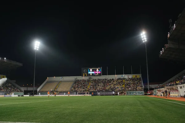 Zaporizhia Ukraine Août 2019 Vue Générale Stade Slavutych Arena Uefa — Photo