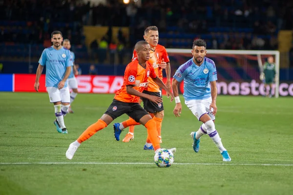 Harkov Ucraina Septembrie 2019 Bernardo Silva Fotbalist Manchester City Timpul — Fotografie, imagine de stoc