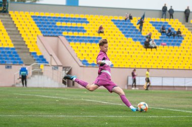 KHARKIV, UKRAINE - 30 Eylül 2020: Ukrayna Kadınlar Kupası 2020 Zhitlobud-2 - Voshod