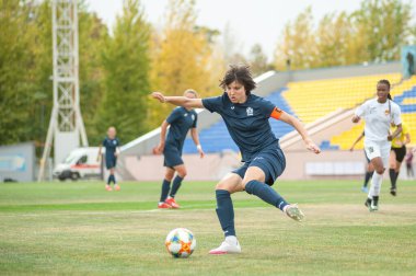 KHARKIV, UKRAINE - 30 Eylül 2020: Ukrayna Kadınlar Kupası 2020 Zhitlobud-2 - Voshod