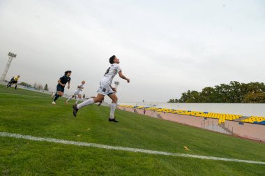 KHARKIV, UKRAINE - 30 Eylül 2020: Ukrayna Kadınlar Kupası 2020 Zhitlobud-2 - Voshod