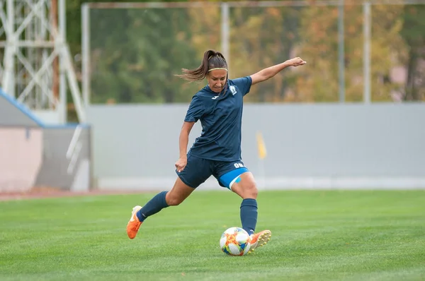 Kharkiv Ucrânia Setembro 2020 Último Jogo Futebol Ucrânia Copa Mulher — Fotografia de Stock