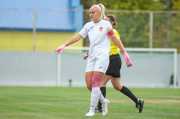 Kharkiv Ucraina Settembre 2020 Ultima Partita Calcio Dell Ucraina Women — Foto Stock